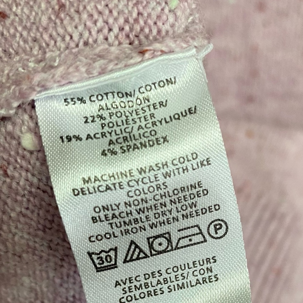 LOFT Pink Sweater, Size Large - Picture 9 of 11